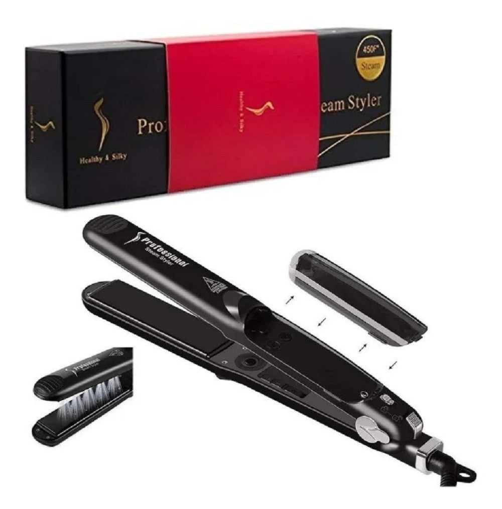 Plancha De Pelo A Vapor Profesional Styl