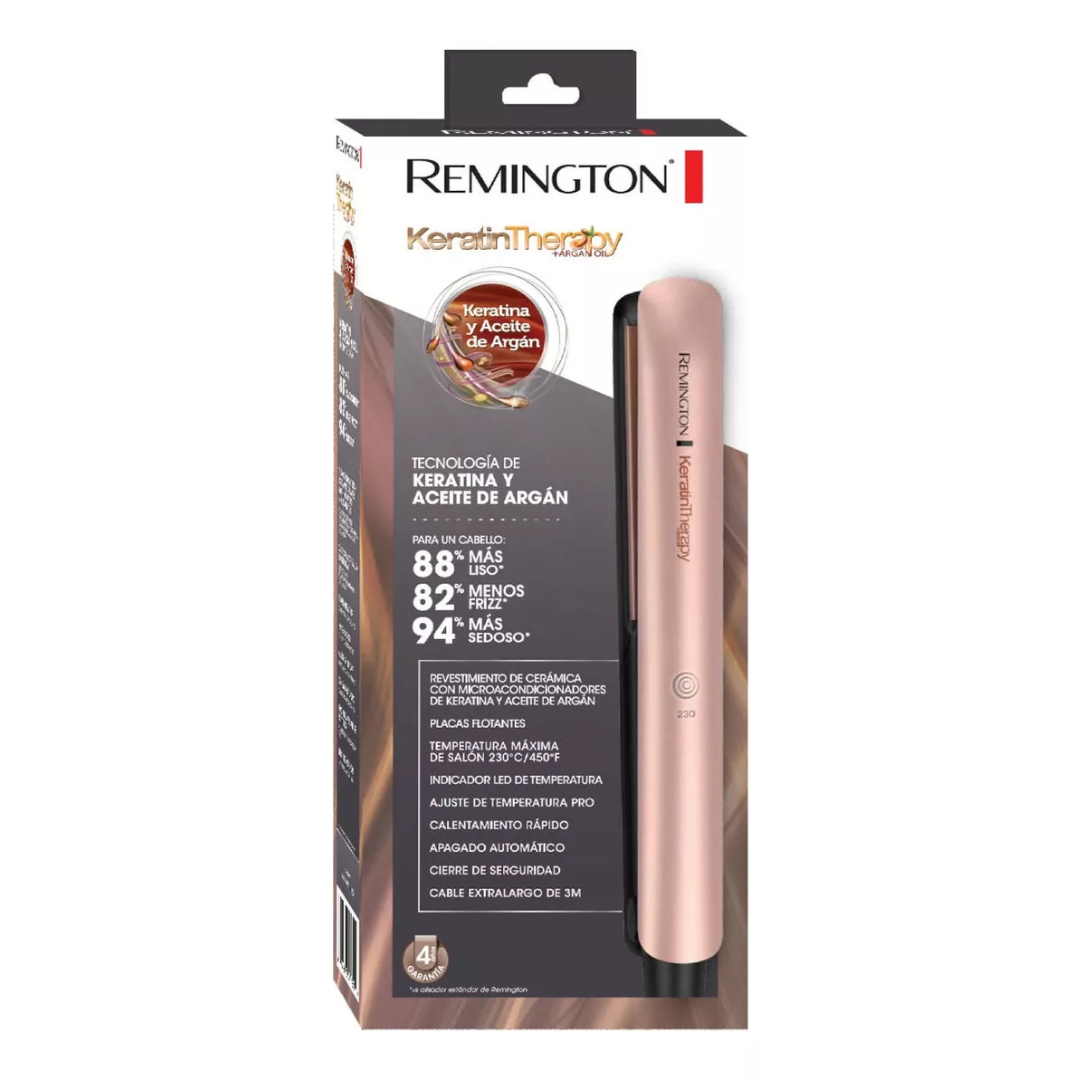 Plancha de cabello Remington Keratin